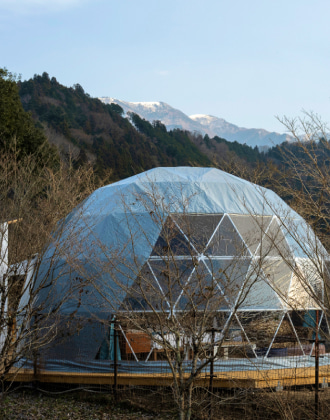 中津川の豊かな自然